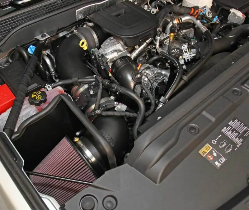 K&N 15 Gmc Sierra 2500/3500Hd 6.6L V8 Aircharger Performance Intake 2
