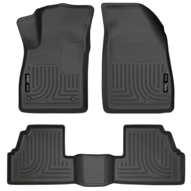 Husky Liners 13-14 Buick Encore Weatherbeater Black Front/2Nd Row Floor Liners 2