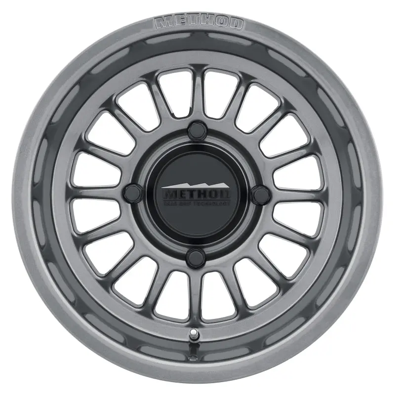 Method Mr411 Bead Grip 15X10 / 6+4/25Mm Offset / 4X136 / 106.25Mm Cb Gloss Titanium Wheel 1