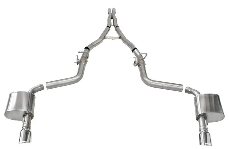 Corsa 15-22 Charger Srt/Hellcat/Redeye 2.75In Valved Catback Dual Rear Exit W/ Single 4.5In Pol Tips 1