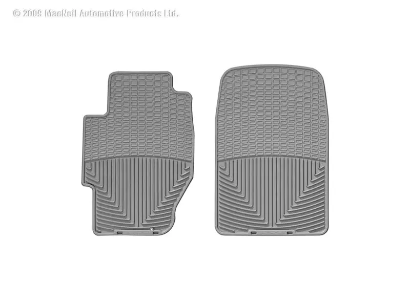 Weathertech 03 Honda Civic Hybrid Front Rubber Mats - Grey 2