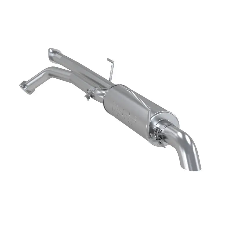 Mbrp 07-08 Toyota Tundra Cat Back Turn Down Single Side Aluminized Exhaust 1