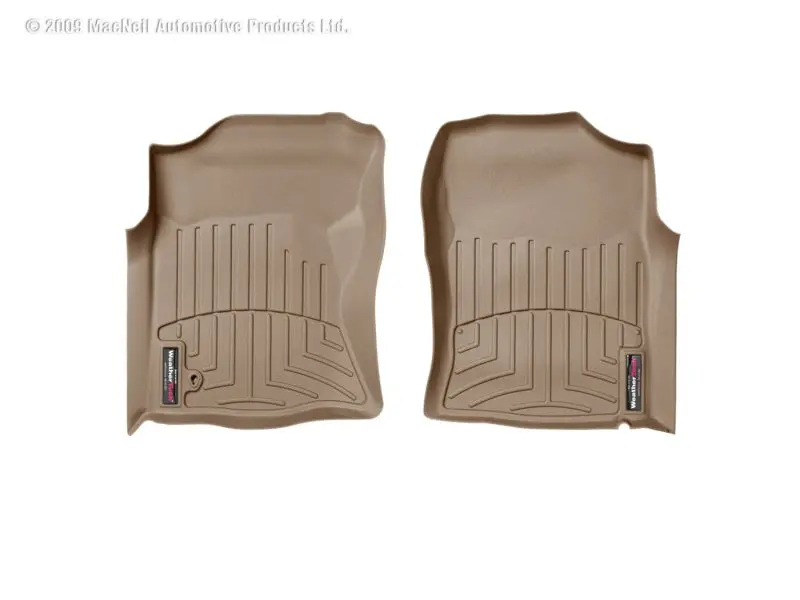 Weathertech 01-04 Toyota Tacoma Front Floorliner - Tan 2