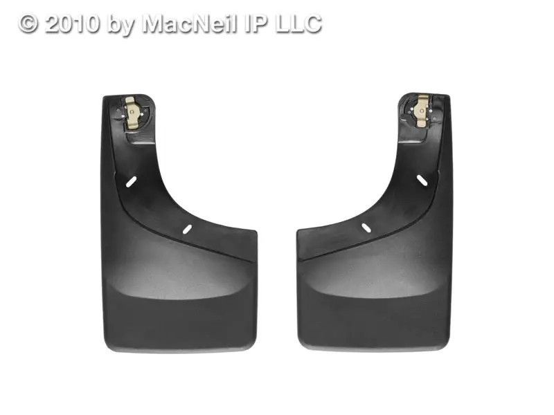 Weathertech 04-12 Ford F150 Reg/Sup/Crewcab No Drill Mudflaps - Black 1