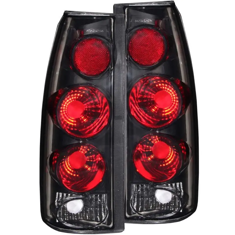 Anzo 1999-2000 Cadillac Escalade Taillights Dark Smoke 3D Style 2
