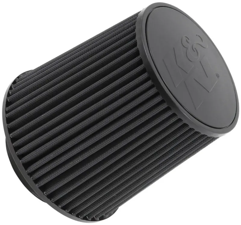 K&N Universal Rubber Filter-Round Tapered 4.5In Flange Id X 8In Base Od X 6.625In Top Od X 8In H 1