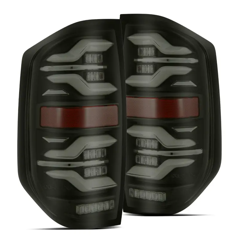 Alpharex 14-21 Toyota Tundra Luxx Led Taillights Blk W/Activ Light/Seq Signal 1