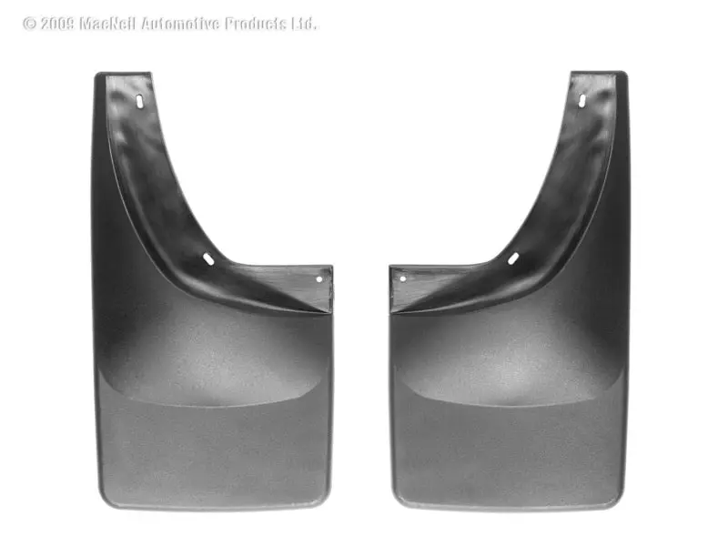 Weathertech 06-08 Dodge Ram Mega Cab No Drill Mudflaps - Black 1