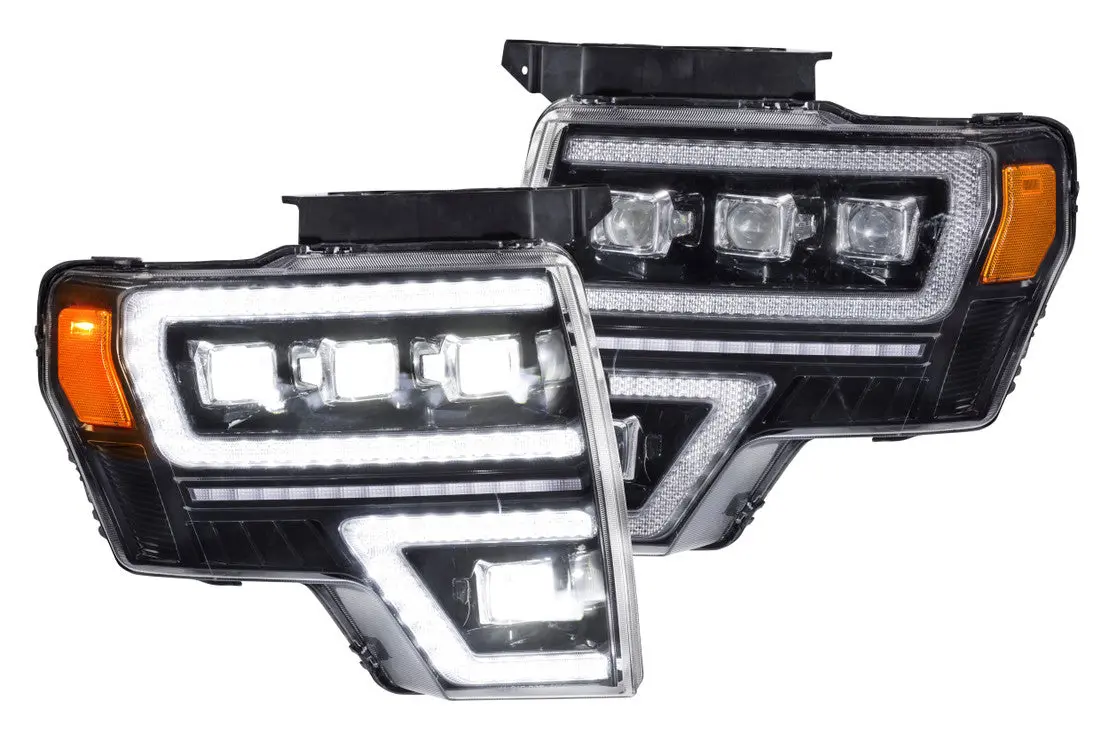 2009-2014 Ford F-150 Gtr Carbide Led Headlights 1