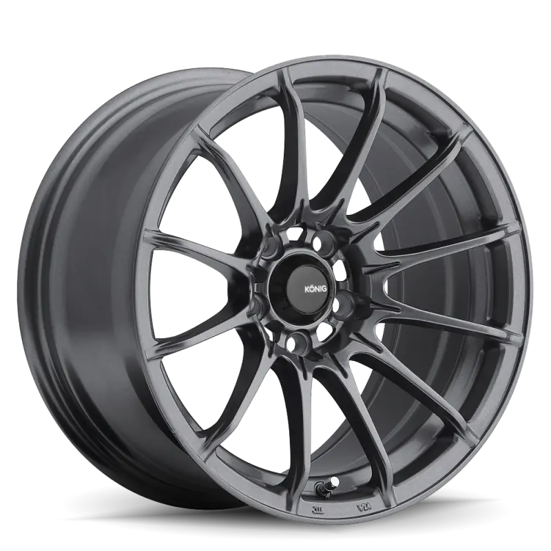 Konig Dial In 15X8 4X100 Et25 Matte Grey 1