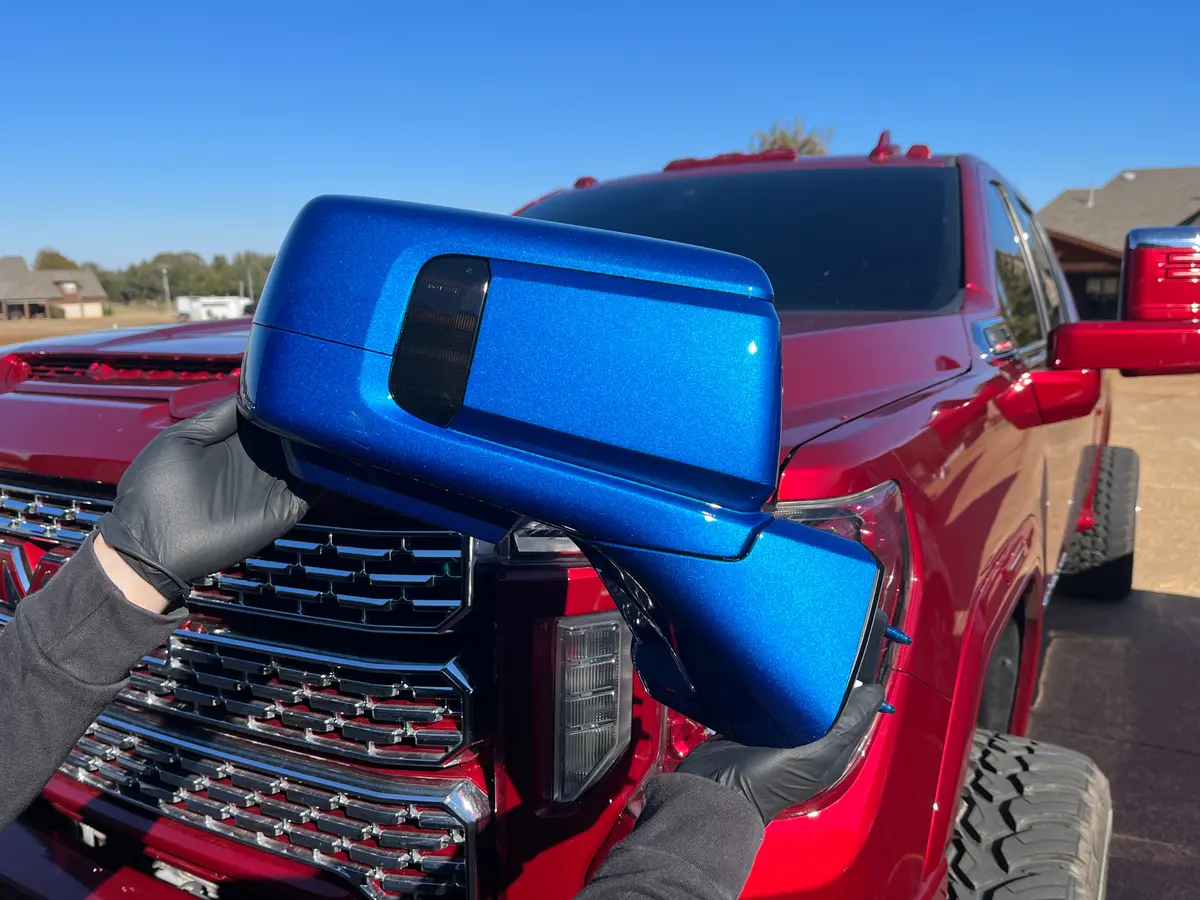 2019-2024 Gm 1500 Style Mirrors Colormatched 2