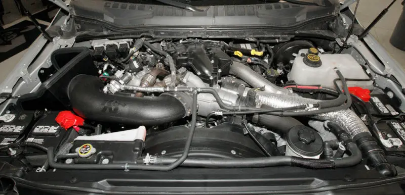 K&N 17-19 Ford F Super Duty V8 6.7L Dsl Performance Air Intake System 2