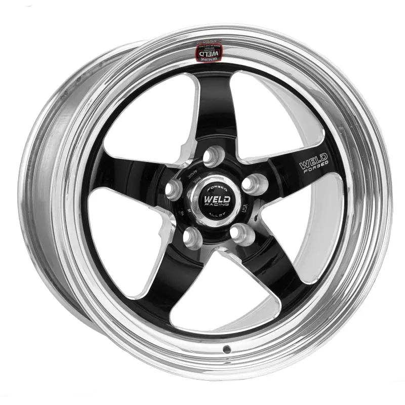 Weld S71 18X5 / 5X120mm Bp / 2.1In. Bs Black Wheel (High Pad) - Non-Beadlock 1