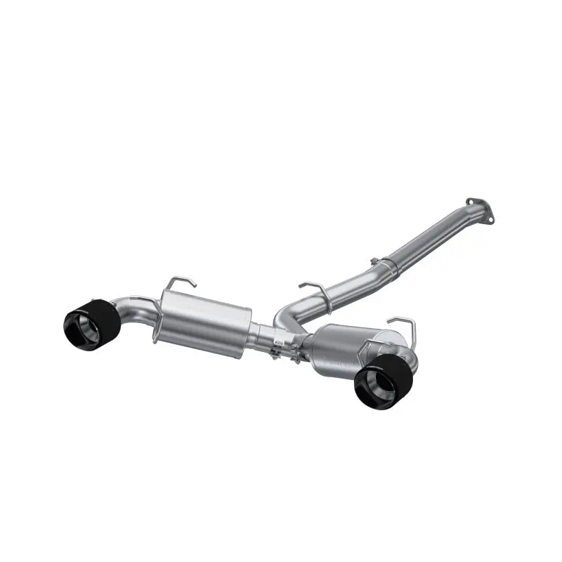 Mbrp 13-16 Subaru Brz 2.0L/ 2.4L 3In Dual Split Rear Cat Back W/Cf Tips- T304 1