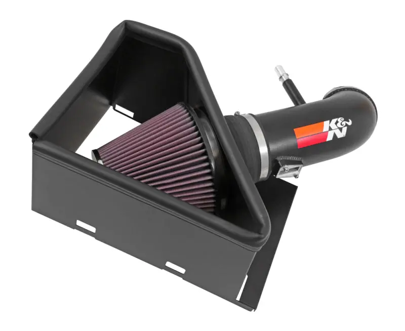 K&N 14-15 Ram 2500/3500 6.4L V8 High Flow Performance Intake Kit 2