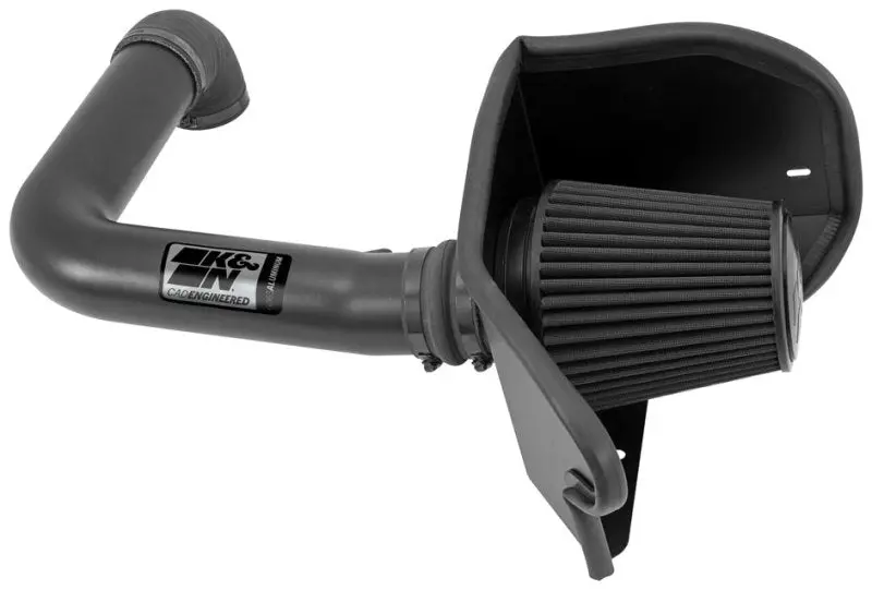 K&N 04-08 Ford F150 V8-5.4L/04-07 Ford Lobo 5.4L V8 Blackhawk Perf Intake Kit 1