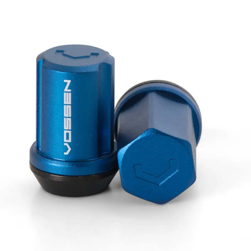 Vossen 35Mm Lug Nut - 12X1.25 - 19Mm Hex - Cone Seat - Blue (Set Of 20) 1
