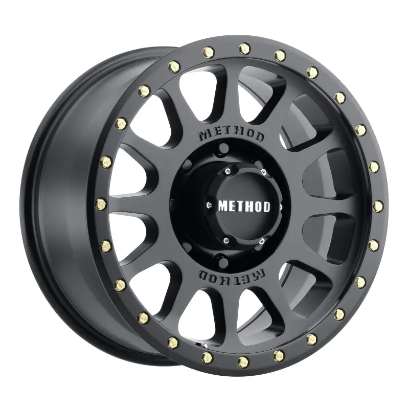 Method Mr305 Nv 20X10 -18Mm Offset 8X170 130.81Mm Cb Matte Black Wheel 1