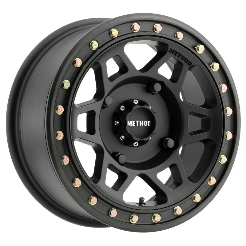 Method Mr405 Utv Beadlock 15X7 5+2/+38Mm Offset 4X136 106Mm Cb Matte Black W/Bh-H24100 Wheel 1