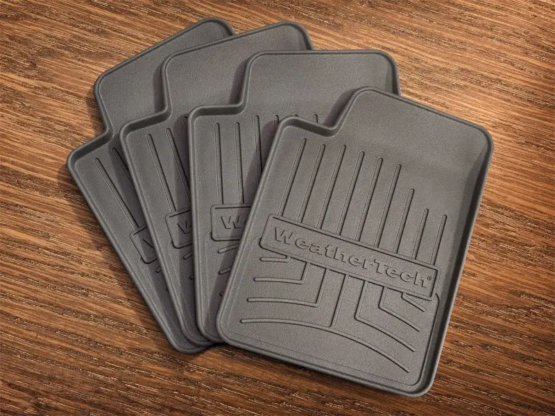 Weathertech Drink Coasters Set Of 4 Black 2