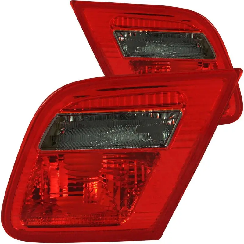 Anzo 2000-2003 Bmw 3 Series E46 2-Door Taillights Red/Smoke - Inner 1