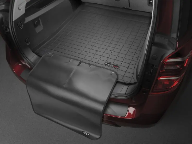 Weathertech 2020+ Ford Explorer Cargo Liner - Black (Behind 2Nd Row Seating) W/ Bumper Protector 1