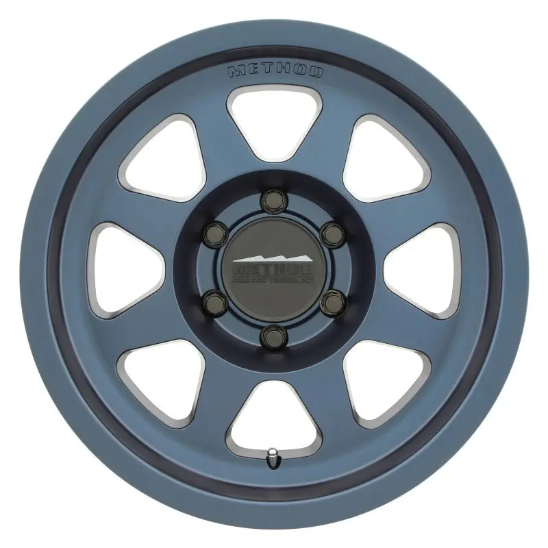 Method Mr701 17X8.5 0Mm Offset 6X135 87Mm Cb Bahia Blue Wheel 1