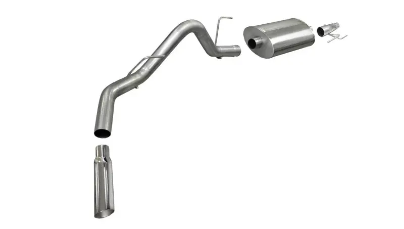 Corsa/Db 11-13 Ford F-150 Ecoboost 3.5L V6 Polished Sport Cat-Back Exhaust 1