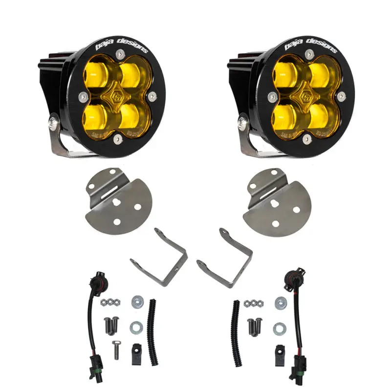 Baja Designs 15-19 Canyon/Colorado Fog Light & Fog Pocket Kit - Amber 1