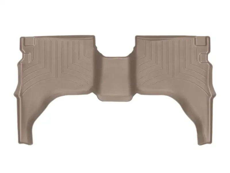 Weathertech 01-04 Toyota Tacoma Rear Floorliner - Tan (Double Cab) 1