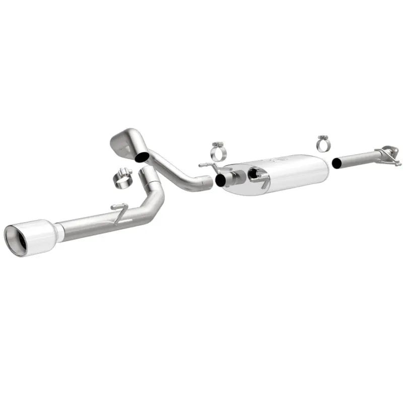 Magnaflow 12-14 Toyota 4Runner V6 4.0L Single Straight P/S Rear Exit Ss Cat Back Performance Exhaust 1
