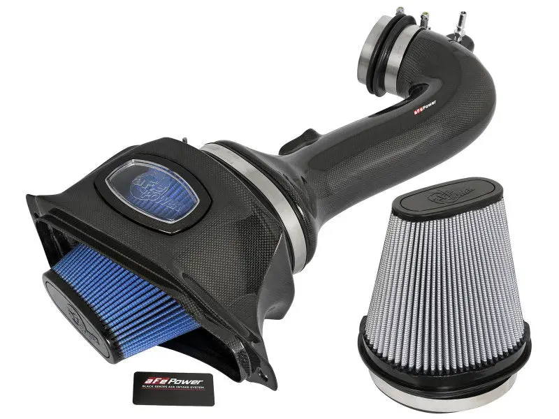 Afe Momentum Carbon Fiber Cold Air Intake System Pds/P5r 15-16 Chevrolet Corvette Z06 V8-6.2L 1
