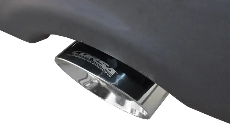 Corsa 09-14 Dodge Ram 1500 4.7L Quad/Crew Cab/Short Bed Polished Dual Exit Cat-Back Exhaust 2
