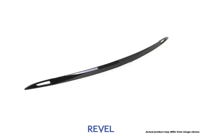 Revel Gt Dry Carbon Rear Tail Garnish Cover Tesla Model S - 1 Piece 1