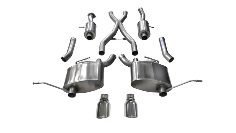Corsa 11-21 Jeep Grand Cherokee 3.6L Dual Rear Exit Sport Exhaust W/ 4.5In Pro-Series Tips 1
