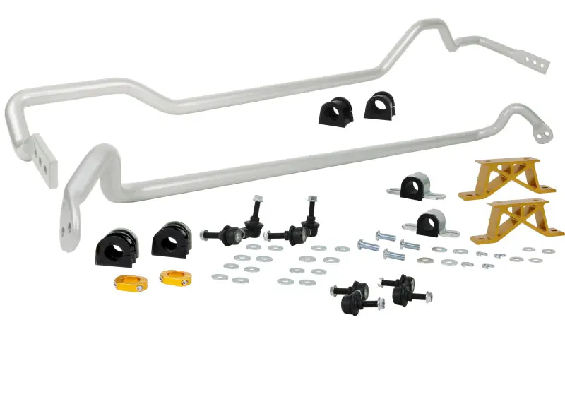 Whiteline 04-06 Subaru Impreza Sti Usdm Front & Rear Sway Bar Kit 24Mm W/Mounts 1