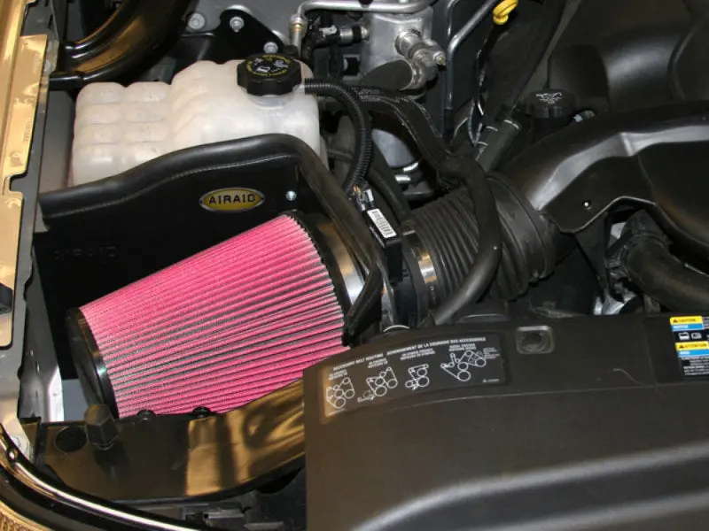 Airaid 99-06 Chevy Silverado 4.8/5.3/6.0L (W/Low Hood) Cad Intake System W/O Tube (Dry / Red Media) 2