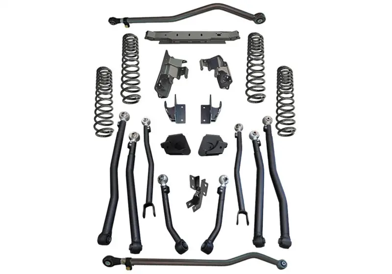 Superlift 18-23 Jeep Wrangler Unlimited 4In Jlu Long Arm Kit - Fox 2.0 Shocks 1