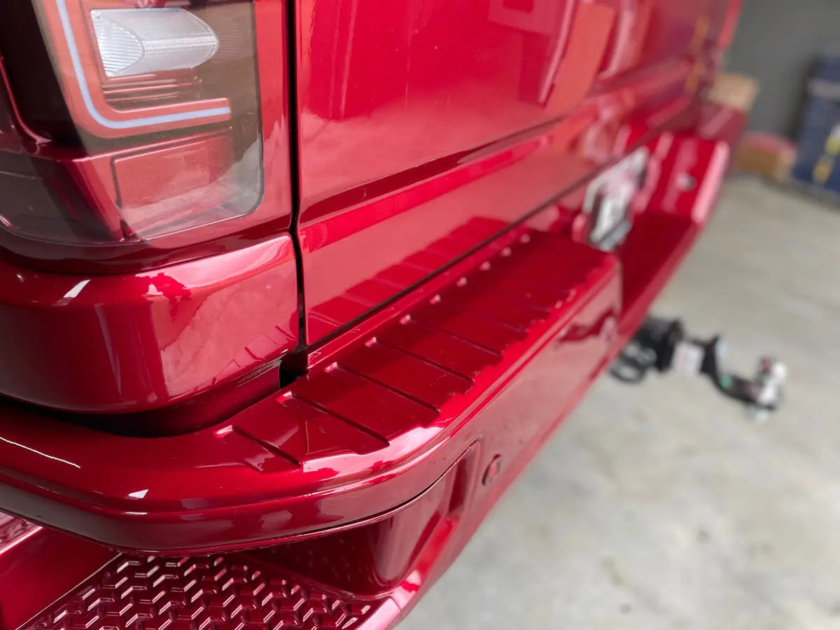 2019-2025 Gm Rear Bumper Step Pad Colormatched 1