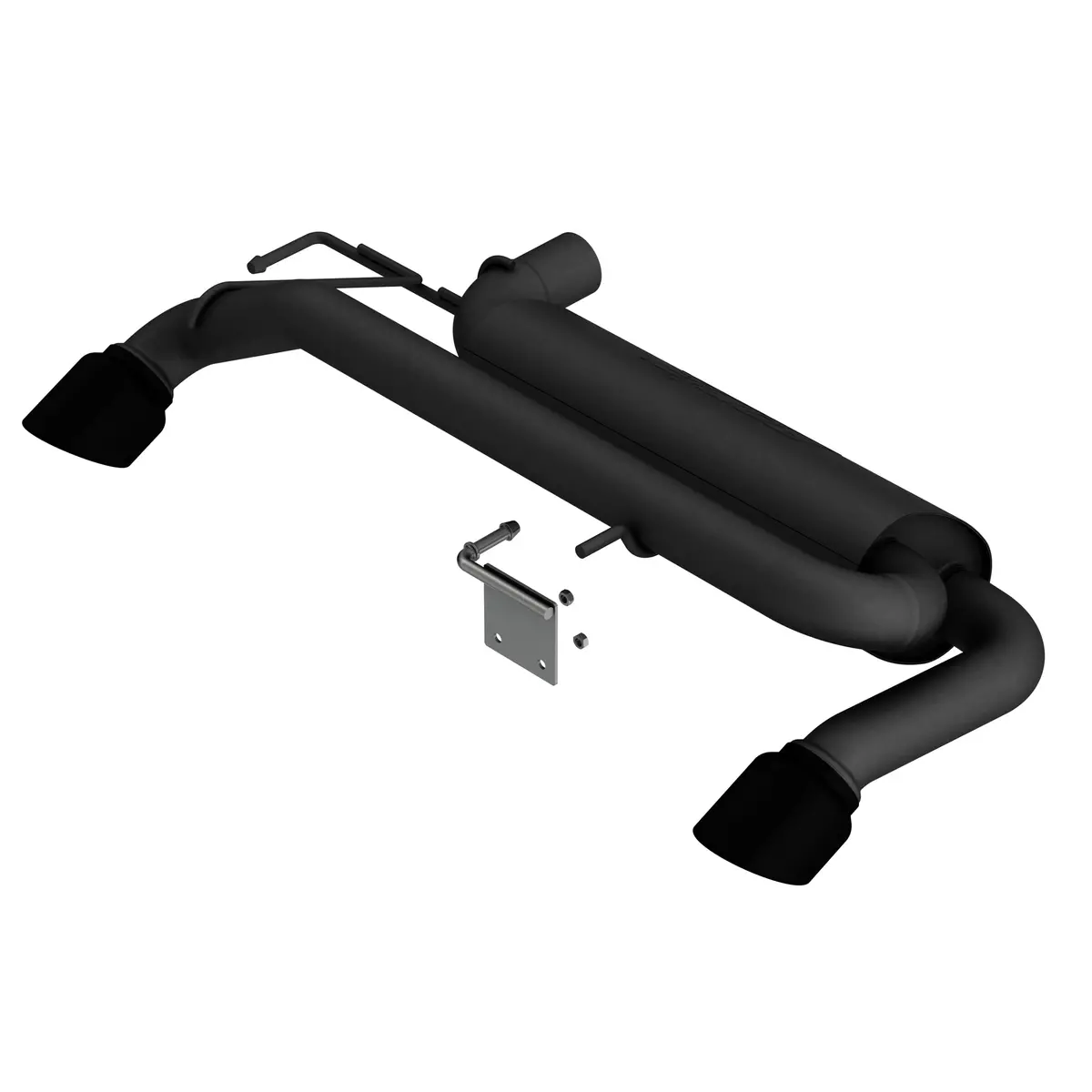 Atak Axle Back Exhaust System With Black Tips (2.3L Engine) 1