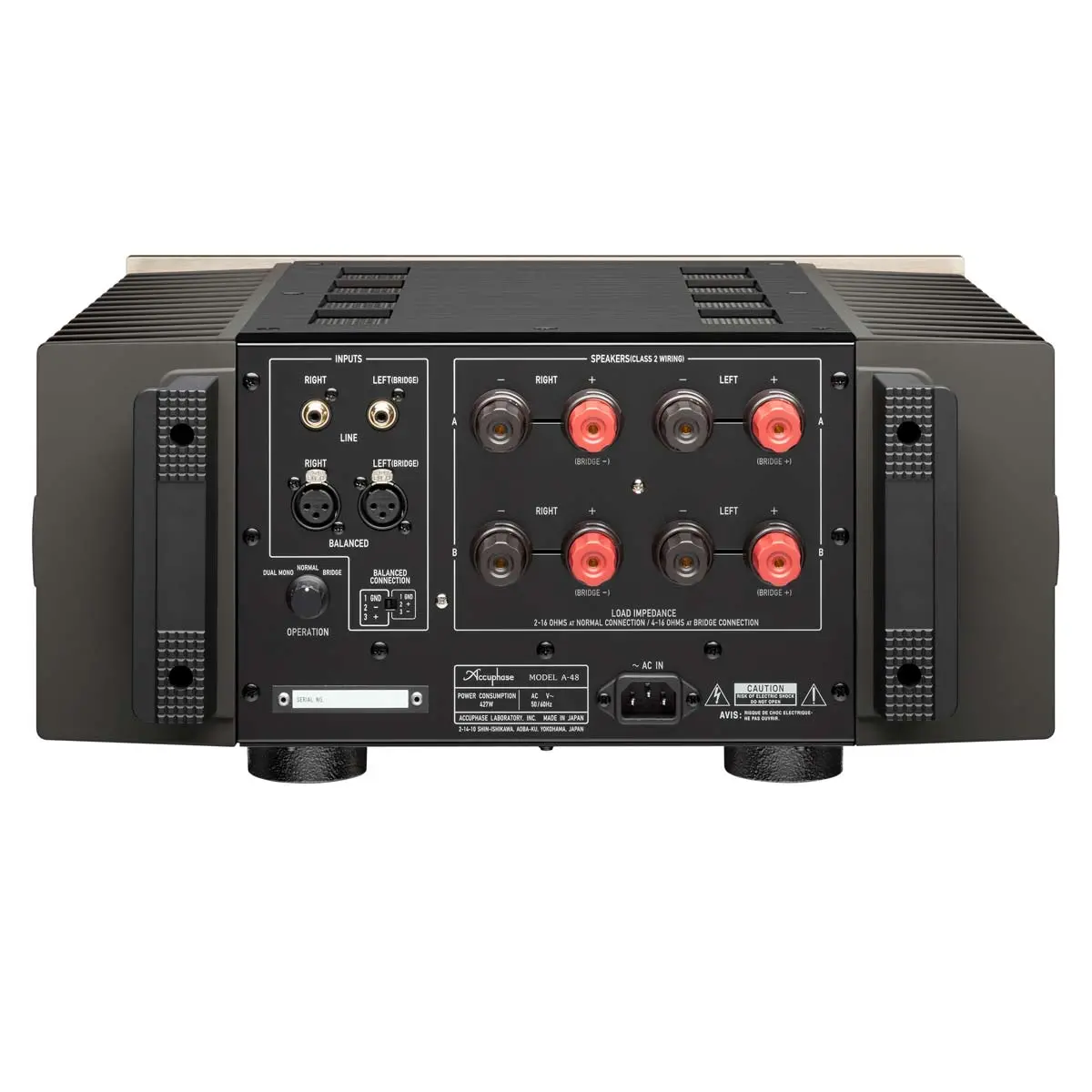 Accuphase A-48S Class-A Stereo Power Amplifier 2