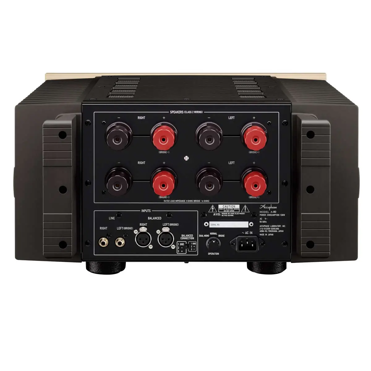Accuphase A-80 Class-A Power Amplifier 2