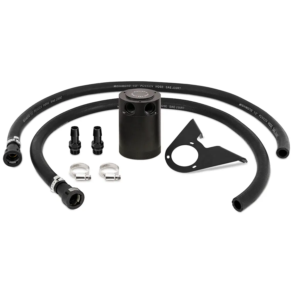 Baffled Oil Catch Can Kit, Fits Ford Bronco 2.3L 2021+ 1