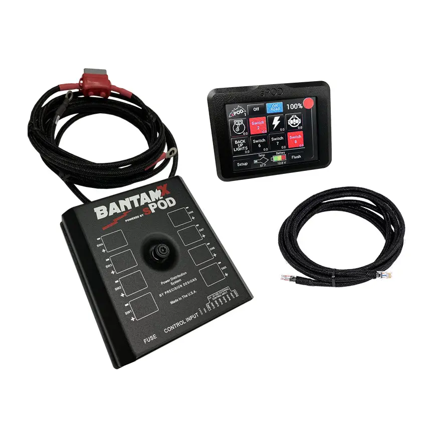 Bantamx Touchscreen For Uni With 36 Inch Battery Cables 1