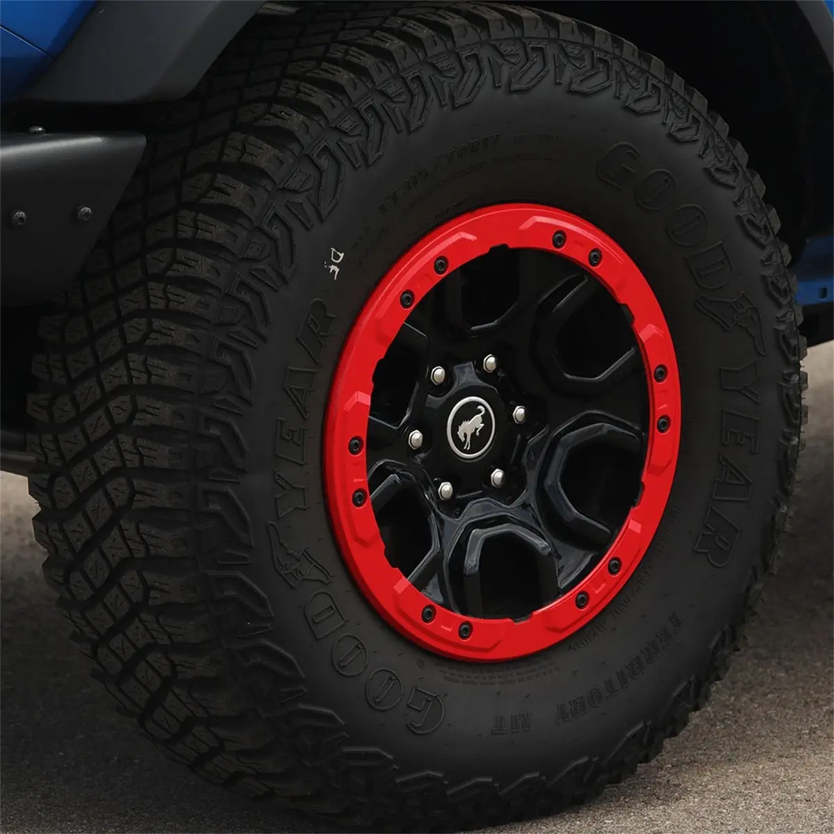 Bead Lock Trim Ring Kit - Sasquatch Package Equipped - Red 2