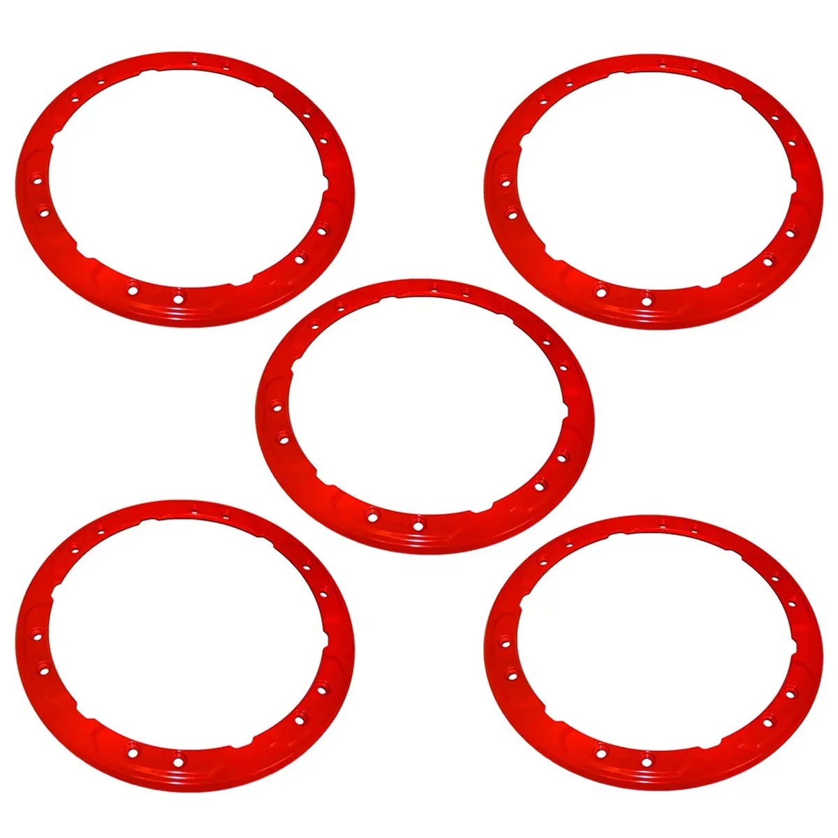 Bead Lock Trim Ring Kit - Sasquatch Package Equipped - Red 1