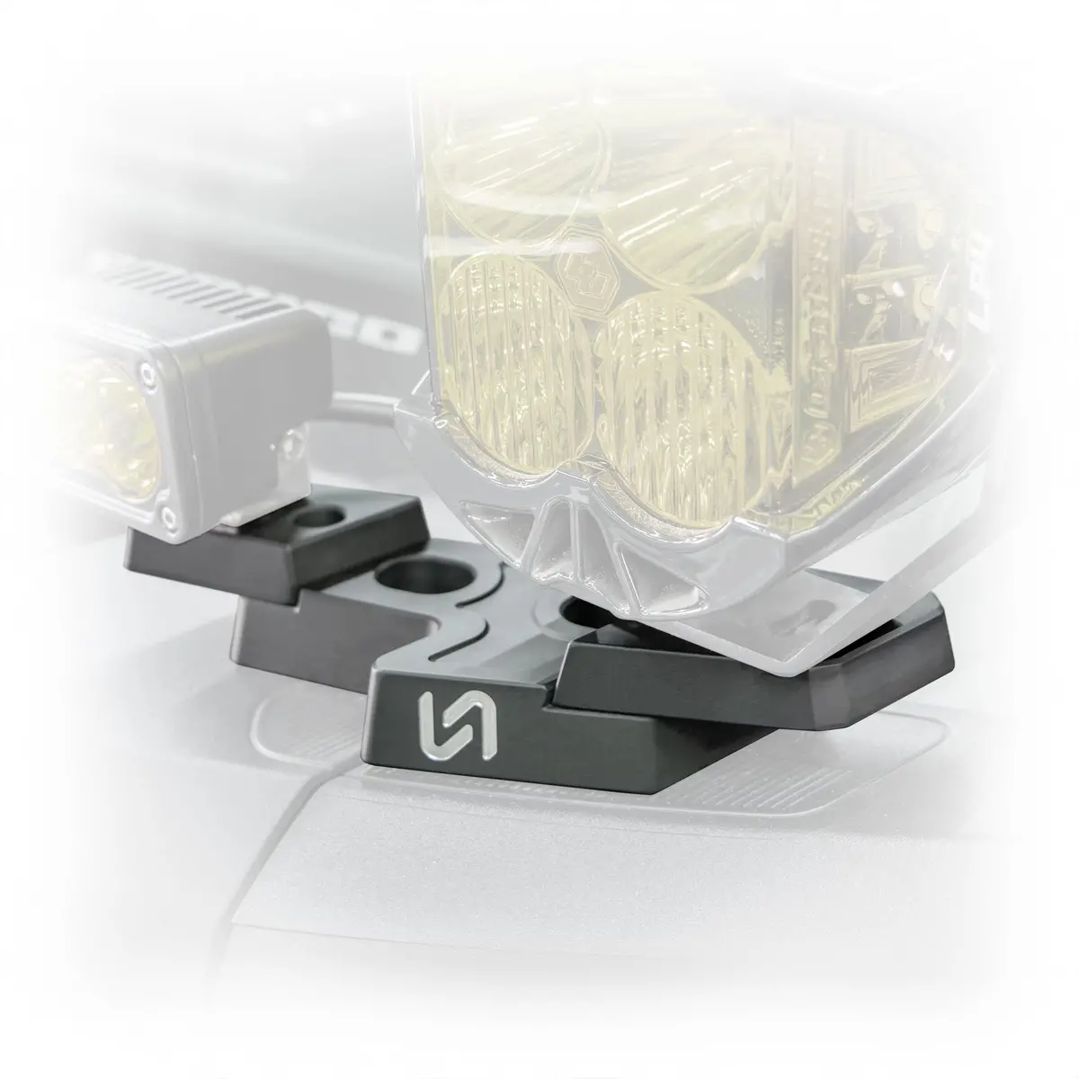 Billet Mirror Light Mount 1