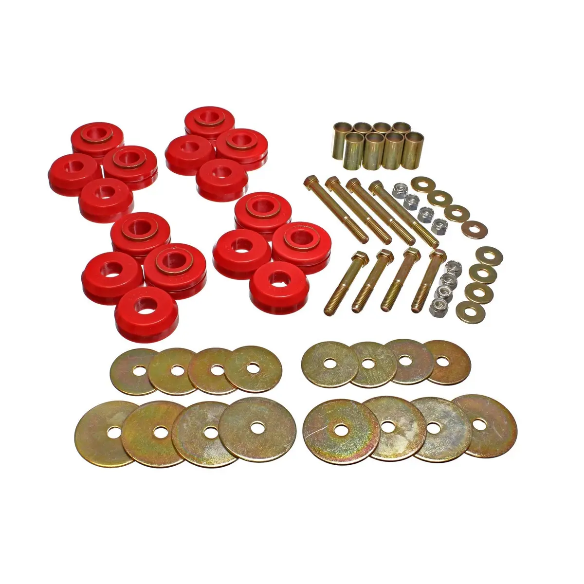 Body Cab Mount Set - Red 1