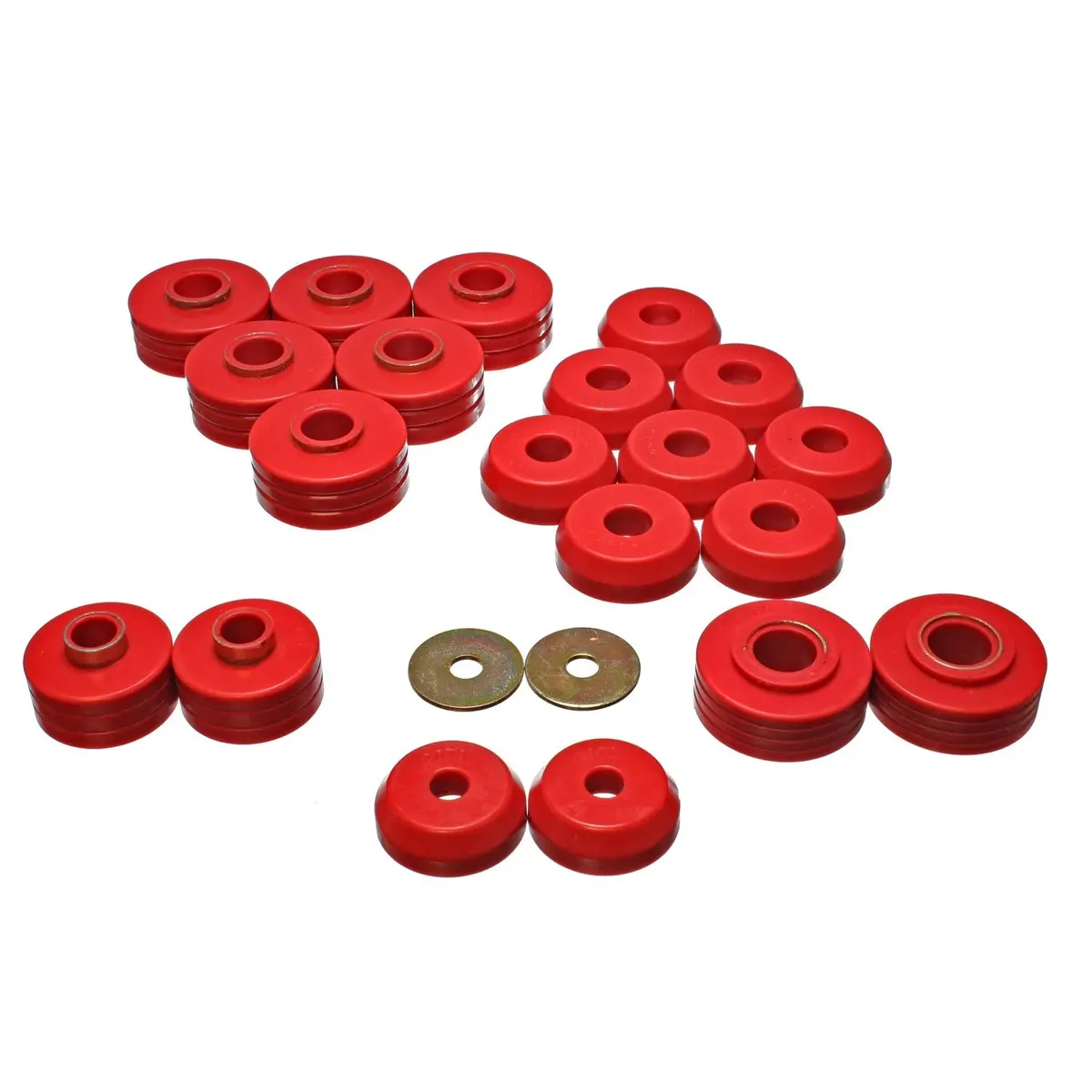 Body Cab Mount Set - Red 1