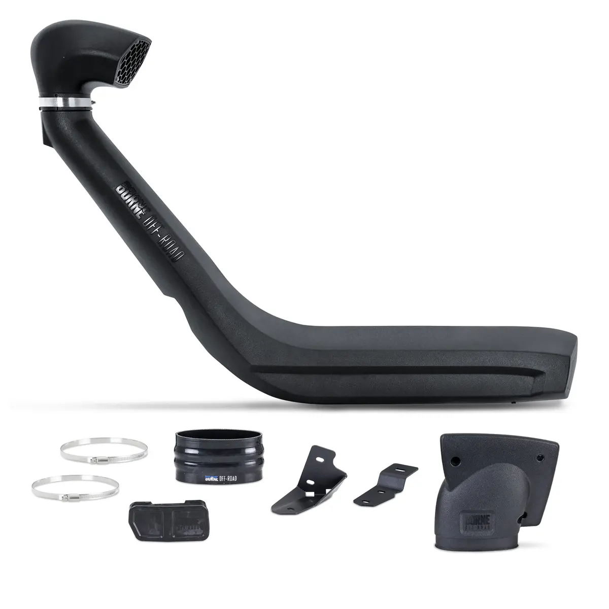 Borne Off-Road Snorkel, 21+ Ford Bronco 2.3L/2.7L, Mishimoto Performance Intake 1